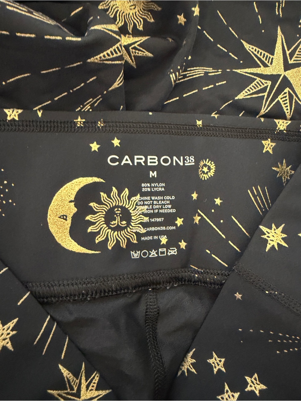 Carbon38 Cosmic Leggings View 4